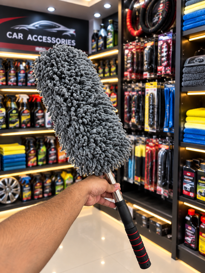 4-in-1 Car Cleaning Bundle | Car Duster, Window Cleaner, 60ml Car Shampoo & Water Magnet Cloth