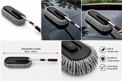 Extendable -  Microfiber Car Duster