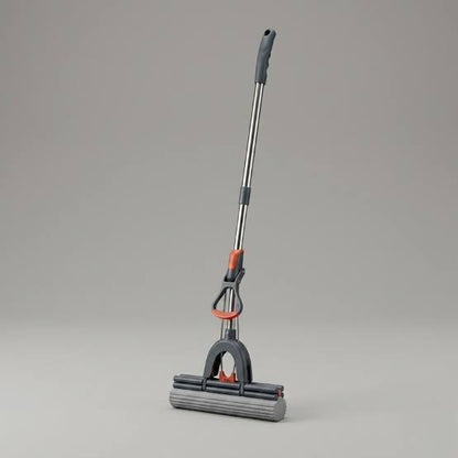 360° PVA Sponge Floor Mop with Self-Wringing Design
